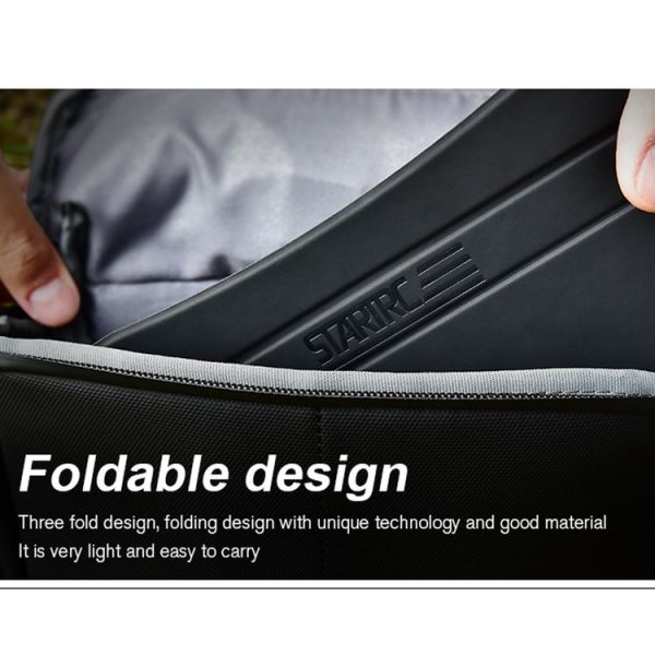 STARTRC 1108859 Dedicated Foldable Remote Control Magnetic Sunshade Anti-reflective Plate for DJI Mini 2 / Mavic Air 2 / Air 2S (Black) - Image 13