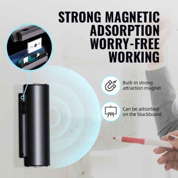 Q76 Smart HD Noise Reduction Voice Control Strong Magnetic Recording Pen, Capacity: 32GB (Black) - Image 4