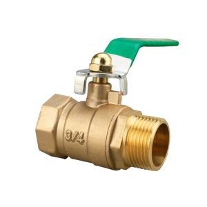 LAIZE Pneumatic Hose Connector Thickened Brass Ball Valve, Size: Inside and Outside 6 Point 3 / 4 inch