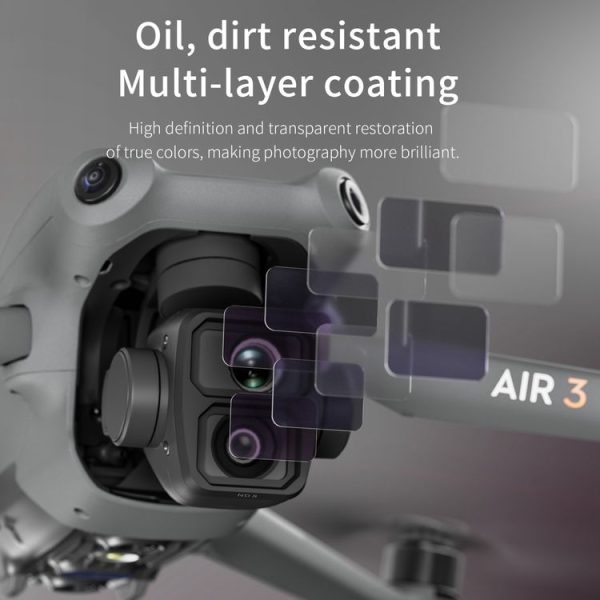 DJI Air 3 STARTRC Drone Lens Filter, Lens: UV - Image 6