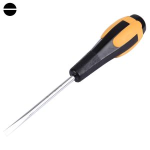 WLXY 6x100mm Slot Screwdriver Repair Tool (Orange)