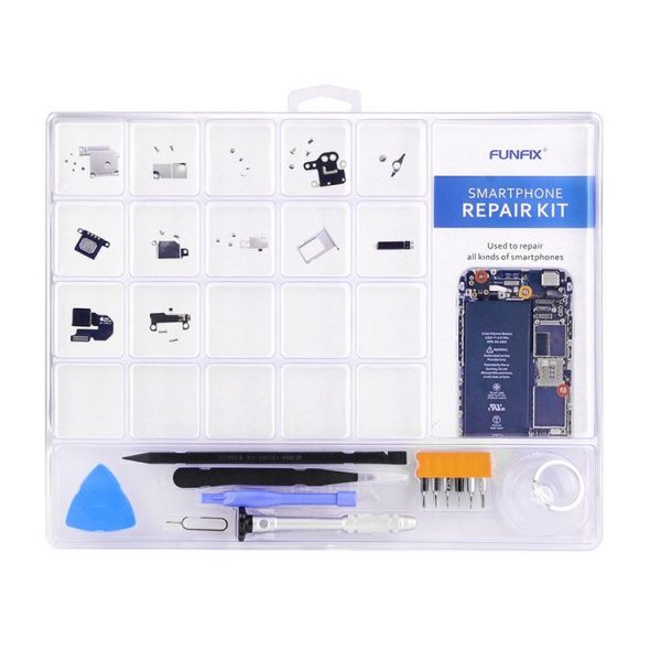 FUNFIX 14 in 1 Repair Open Tool Kit with Blades for iPhone 6 & 6s / iPhone 5 & 5S / Mobile Phone - Image 3