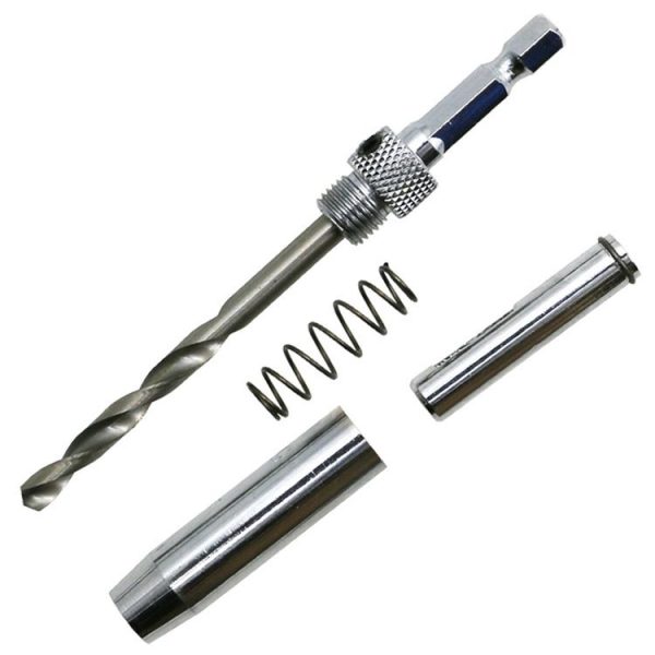 4 PCS / Set Doors Self Centering Hinge Tapper Core Drill Bit Set Hole Puncher Woodworking Tools (5 / 64, 7 / 64, 9 / 64, 11 / 64 inch) - Image 3