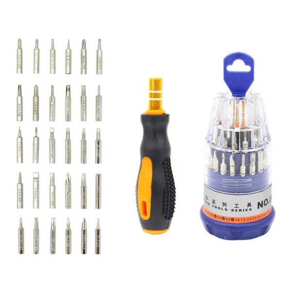 JIAFA P833-31 31 in 1 Tower Shaped Professional Multi-functional Screwdriver Set