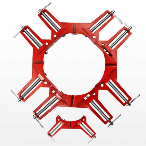 Multifunction 90 Degrees Working Clamp Wooden Clip Right Angle Corner Frame Clip Tool - Image 2