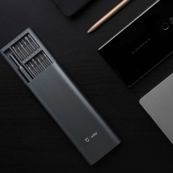 Original Xiaomi Mijia Wiha Daily Use Screwdriver Kit 24 in 1 Precision Magnetic Bits Aluminum Box Mijia Wiha Screw Driver Set - Image 5