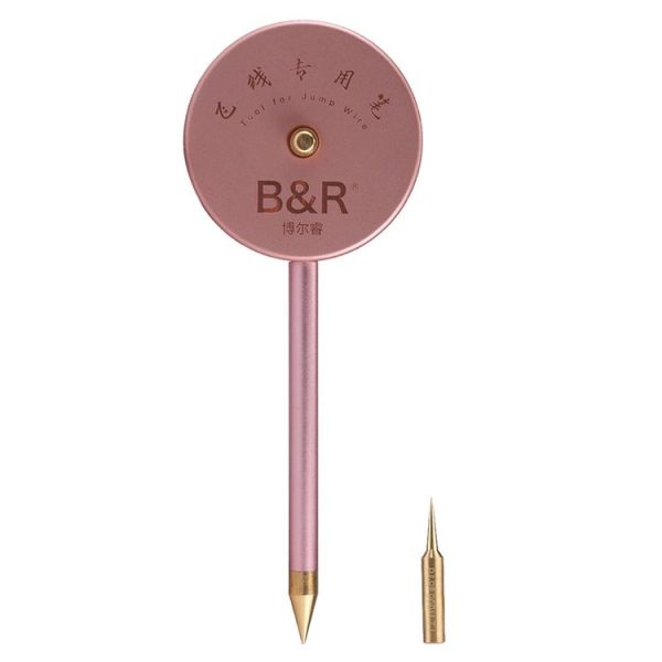 B&R 150m 0.01mm Motherboard Fingerprint Jump Fly Wire Box Set Flying Line Pen Spot Welding Fly Wire Repair Tools for iPhone
