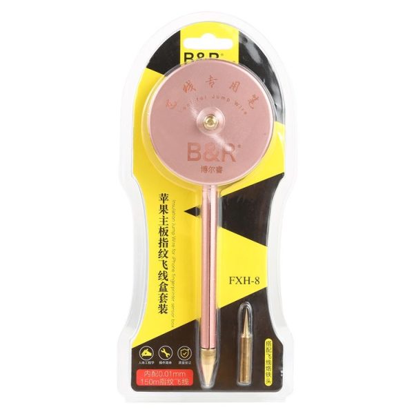 B&R 150m 0.01mm Motherboard Fingerprint Jump Fly Wire Box Set Flying Line Pen Spot Welding Fly Wire Repair Tools for iPhone - Image 6