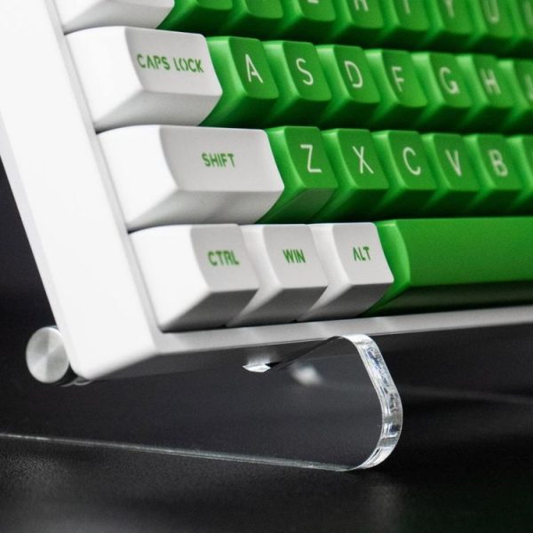 YX003-1 Single Layer Transparent Acrylic Detachable Keyboard Stand - Image 6