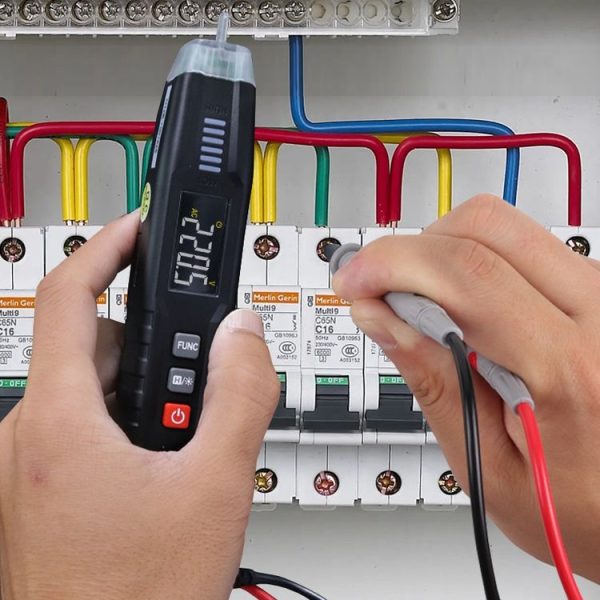 HABOTEST HT122 Multi-function Phase Sequence Digital Multimeter Smart Electricity Test Pen - Image 6