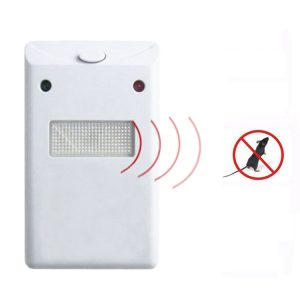 220V Electronic Pest Repellent Mouse Repellent Repeller, EU Plug (White)