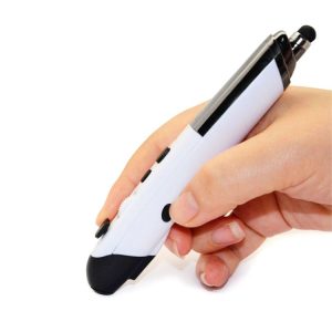 PR-08 2.4G Innovative Pen-style Handheld Wireless Smart Mouse, Effective Distance: 10m (White)