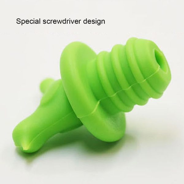 2pcs Creative Bird Style Silicone Wine Beer Condiments Bottle Stopper Random Color Delivery - Image 2