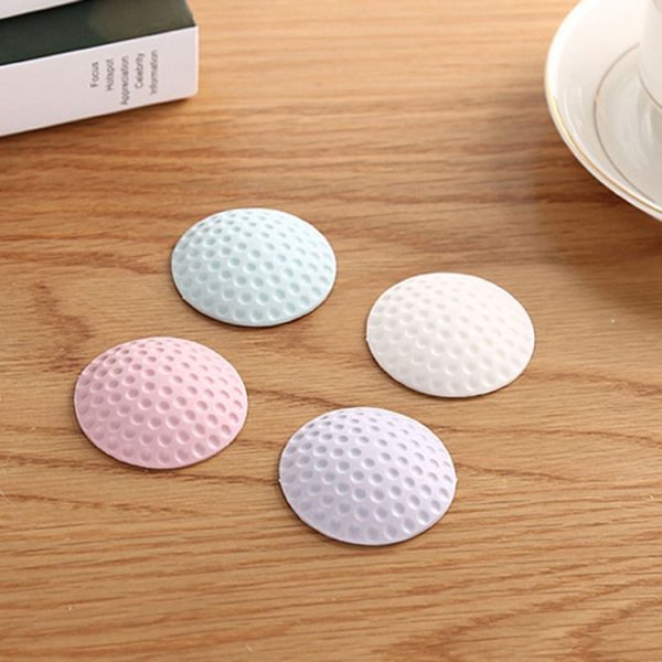 10 PCS Rubber Door Handle Mute Wall Pad Anti-collision Pad, Random Color Delivery, Size: 5 * 1cm - Image 2