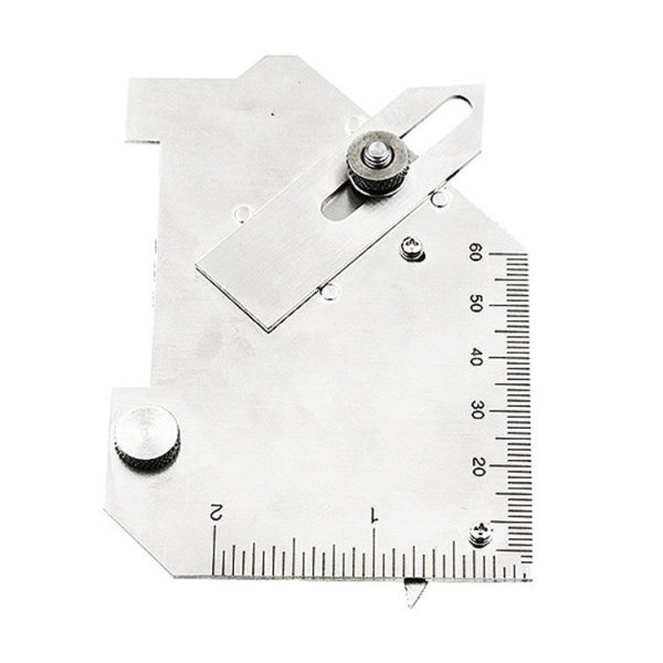 MG-8 Cam-type Stainless Steel Fillet Weld Gauge Multi-function Welding Inspection Ruler