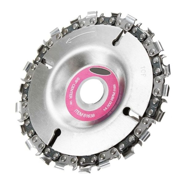 4 inch Disc Grinder and Chain 22 Tooth Fine Cut Chain for 100 / 115 Angle Grinder - Image 2