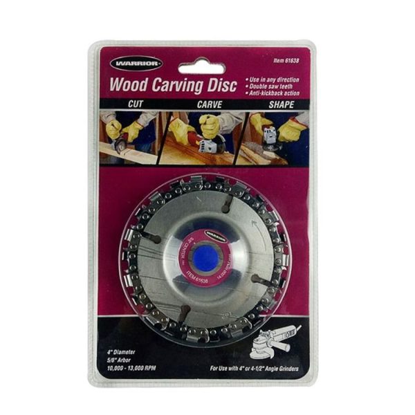 4 inch Disc Grinder and Chain 22 Tooth Fine Cut Chain for 100 / 115 Angle Grinder - Image 4