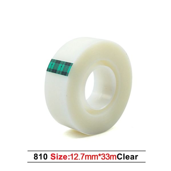 Scotch 810 Magic Invisible Tape Transparent Writing Repair Traceless Copying Tape, Size: 33m x 19mm - Image 2