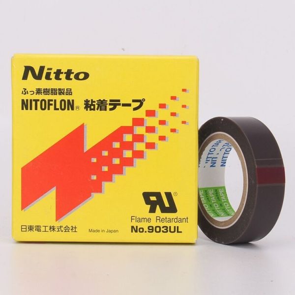 NO.903UL 0.08mm Thickness NITTO DENKO Teflon High Temperature Tape for Sealing Machine, Size: 10m x 38mm - Image 3
