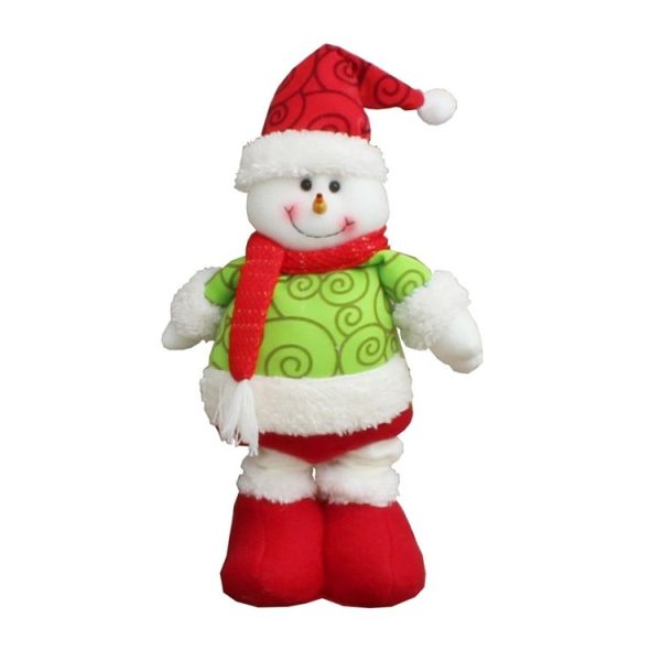 CX15934 Cloud Snowman Scalable Doll Window Ornament Christmas Decoration - Image 2