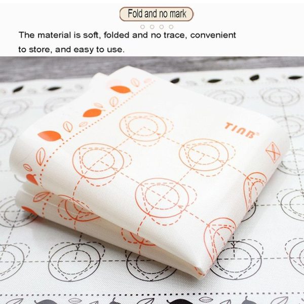 Kitchen Multi-function Roast Macaron Sugar not Sticky Pad & Kneading Pad & Insulation Pad, Size: 40*30cm - Image 12