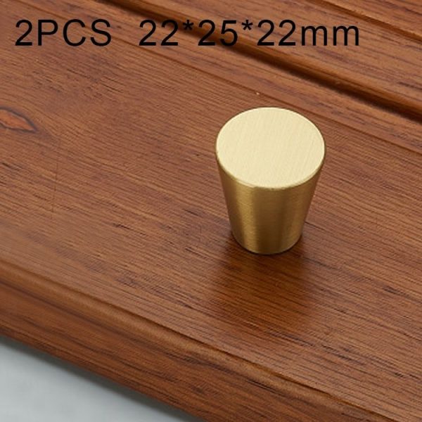 2 PCS 1019 Light Luxury Nordic Solid Copper Cabinet Handle