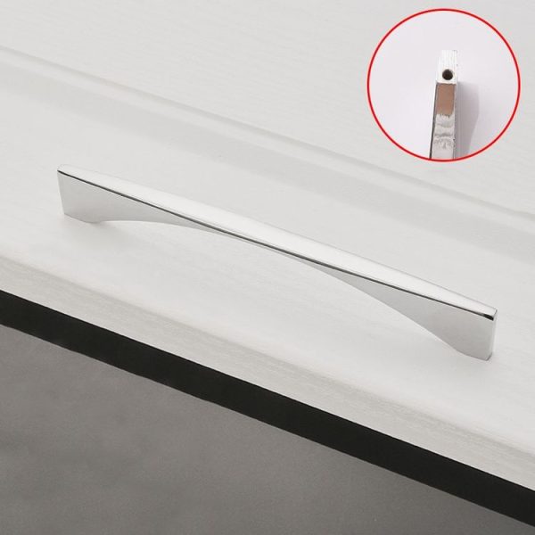 2 PCS 6585-160 American Style Cabinet Door Drawer Handle (Silver) - Image 2