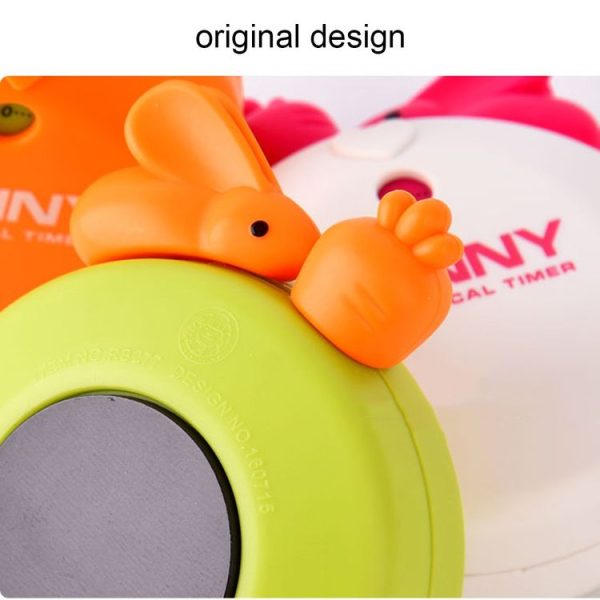 Rabbit 60 Minutes Mechanical Kitchen Cooking Count Down Alarm Timer Home Decorating Gadget, Random Color Delivery - Image 6