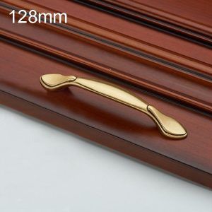 6030T-128 Pure Copper Solid Thickening Cabinet Wardrobe Handle
