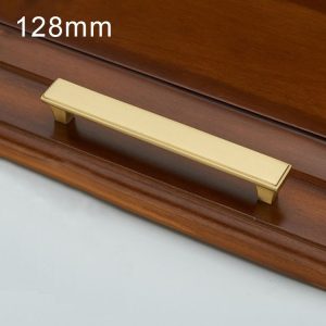 1011-128 Furniture Cabinet Handle Copper Natural Chinese Handle