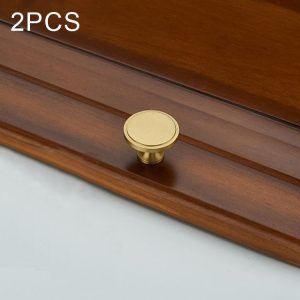2 PCS 1016 Furniture Cabinet Handle Copper Natural Chinese Handle