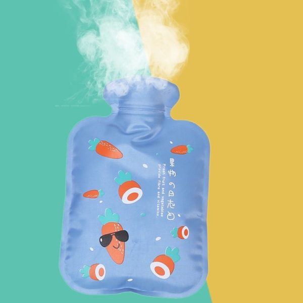 2 PCS Cartoon Warm PVC Household Water Injection Hot Water Bag, Random Color Delivery, Size: S, 17x11cm - Image 6
