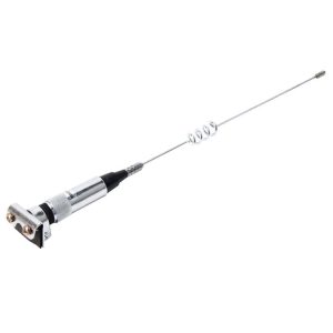 Universal Car Decoration Extensile Aerial Clip Side Car Modified To Remove Static Electricity Aerial, Length: 41cm (Silver)