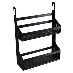 Kitchen Multi-function Stainless Steel Seasoning Holder Storage Rack