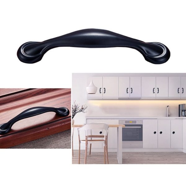 5 PCS 6591-96 Simple Archaistic Zinc Alloy Handle for Cabinet Wardrobe Drawer Door, Hole Spacing: 96mm - Image 6
