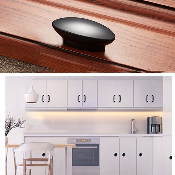 5 PCS 6611-32 Simple Archaistic Zinc Alloy Handle for Cabinet Wardrobe Drawer Door, Hole Spacing: 32mm - Image 3