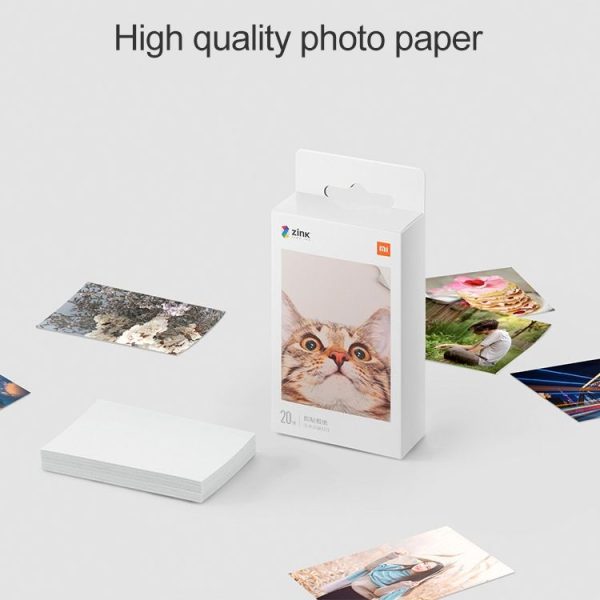 50 PCS Original Xiaomi Print Photographic Paper Paste Paper for Xiaomi Pocket Photo Printer - Image 5