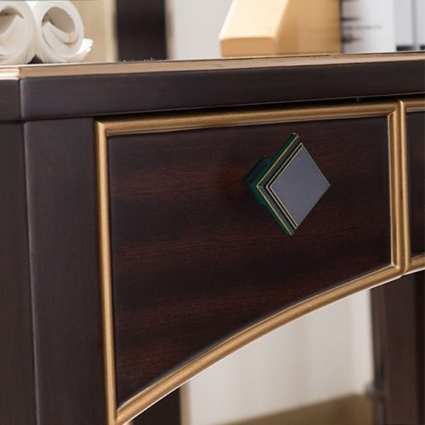 5 PCS 6609 Single Hole American Style Black Brass Drawer Cabinet Handle - Image 5