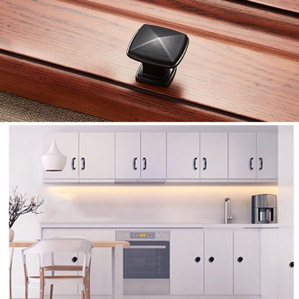 5 PCS 6227-Single Hole Simple Archaistic Zinc Alloy Handle for Cabinet Wardrobe Drawer Door - Image 3