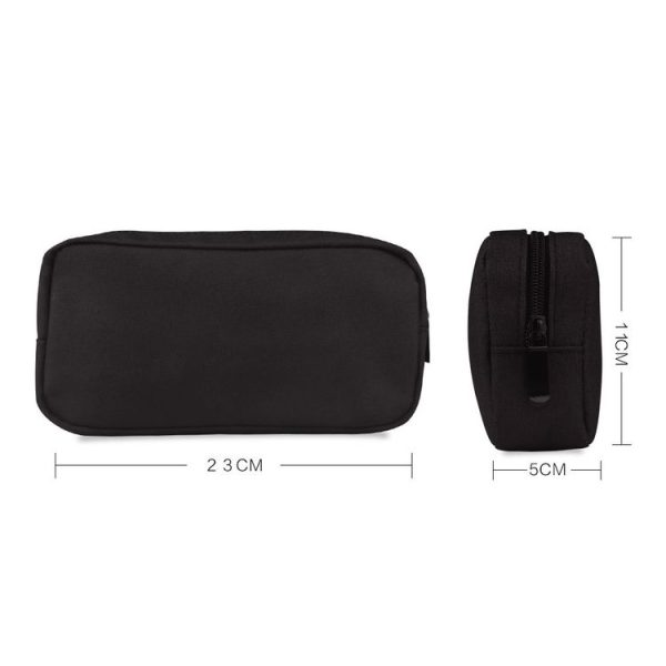 Simple Multi-functional Digital Device Travel Storage Bag for Phones, Power Bank, U-disk, Earphones, Data Cable and etc, Small Size: 16*11*5cm (Grey) - Image 6