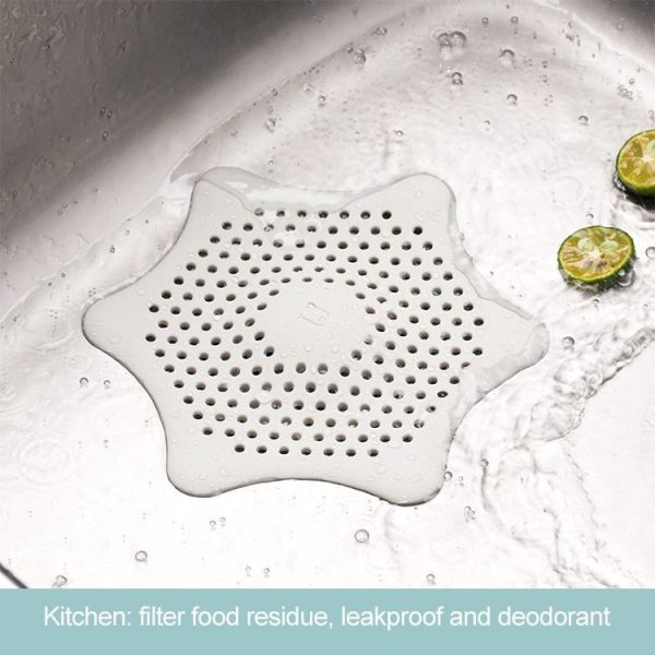 Original Xiaomi Youpin jordan & judy Silicone Filter Sundries Cleaning Strong Adsorption Easily Clean Fine Eyelet Sink Strainer - Image 9