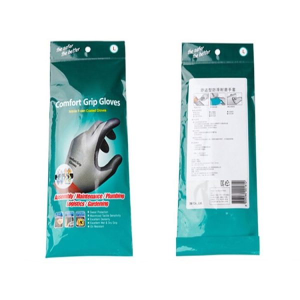 Comfortable Non-slip Wear-resistant Nitrile Rubber Electrician Working Gloves, Size: L - Image 6