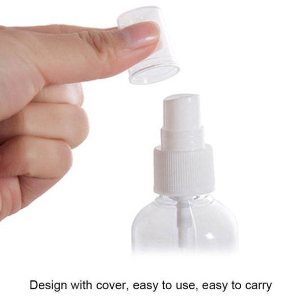 100ML PET Clear Spray Bottle Disinfection Solution Container - Image 4