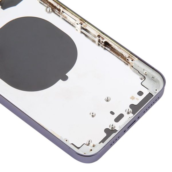 Back Cover with Appearance Imitation of iP13 Pro Max for iPhone 11 Pro Max (Purple) - Image 4
