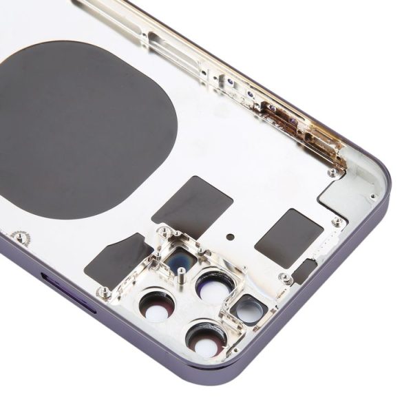 Back Cover with Appearance Imitation of iP13 Pro Max for iPhone 11 Pro Max (Purple) - Image 5