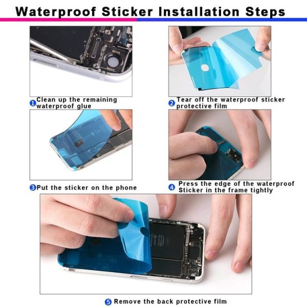 10 PCS Front Housing Adhesive for iPhone 12 Mini - Image 6