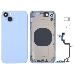 Back Housing Cover with Appearance Imitation of iP14 for iPhone XR (Blue)