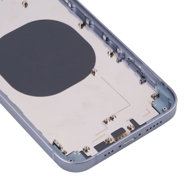 Back Housing Cover with Appearance Imitation of iP14 for iPhone XR (Blue) - Image 4