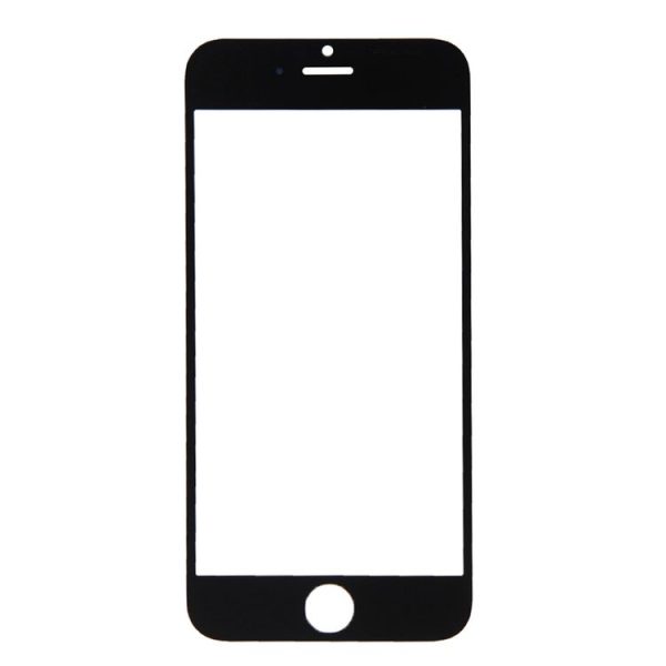 10 PCS for iPhone 6 Front Screen Outer Glass Lens (Black) - Image 4