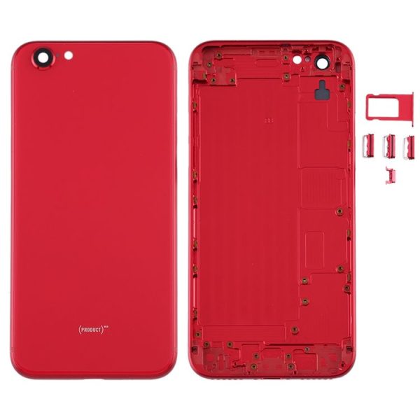 Back Housing Cover with Appearance Imitation of iPSE 2020 for iPhone 6s (Red)